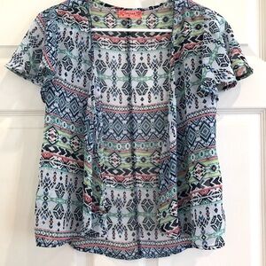 SPOILED open swing style top